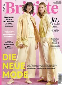 Titelbild der Ausgabe 4/2025 von Brigitte. Diese Zeitschrift und viele weitere Frauenzeitschriften als Abo oder epaper bei United Kiosk online kaufen.