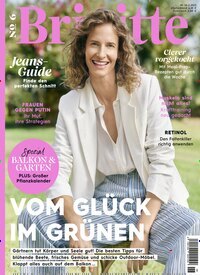 Titelbild der Ausgabe 6/2025 von Brigitte. Diese Zeitschrift und viele weitere Frauenzeitschriften als Abo oder epaper bei United Kiosk online kaufen.