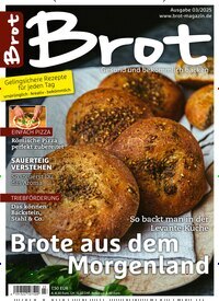 Titelbild der Ausgabe 3/2025 von Brot. Diese Zeitschrift und viele weitere Kochzeitschriften und Backzeitschriften als Abo oder epaper bei United Kiosk online kaufen.