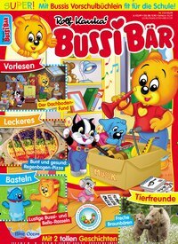 Titelbild der Ausgabe 3/2025 von Bussi Bär. Diese Zeitschrift und viele weitere Jugendzeitschriften und Kinderzeitschriften als Abo oder epaper bei United Kiosk online kaufen.