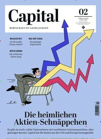 Titelbild der Ausgabe 2/2025 von Capital. Diese Zeitschrift und viele weitere Wirtschaftsmagazine und Politikmagazine als Abo oder epaper bei United Kiosk online kaufen.