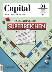 Titelbild der Ausgabe 4/2025 von Capital. Diese Zeitschrift und viele weitere Wirtschaftsmagazine und Politikmagazine als Abo oder epaper bei United Kiosk online kaufen.