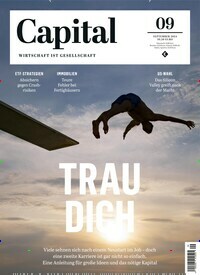 Titelbild der Ausgabe 9/2024 von Capital. Diese Zeitschrift und viele weitere Wirtschaftsmagazine und Politikmagazine als Abo oder epaper bei United Kiosk online kaufen.