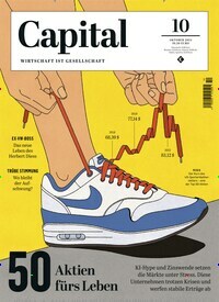 Titelbild der Ausgabe 10/2024 von Capital. Diese Zeitschrift und viele weitere Wirtschaftsmagazine und Politikmagazine als Abo oder epaper bei United Kiosk online kaufen.