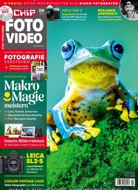 Titelbild der Ausgabe 4/2025 von CHIP Foto-Video. Diese Zeitschrift und viele weitere Audiomagazine, Filmmagazine und Fotozeitschriften als Abo oder epaper bei United Kiosk online kaufen.