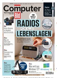 Titelbild der Ausgabe 3/2025 von Computer Bild. Diese Zeitschrift und viele weitere Computerzeitschriften, Tabletmagazine und Smartphonemagazine als Abo oder epaper bei United Kiosk online kaufen.