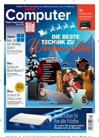 Titelbild der Ausgabe 24/2024 von Computer Bild. Diese Zeitschrift und viele weitere Computerzeitschriften, Tabletmagazine und Smartphonemagazine als Abo oder epaper bei United Kiosk online kaufen.