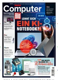 Titelbild der Ausgabe 25/2024 von Computer Bild. Diese Zeitschrift und viele weitere Computerzeitschriften, Tabletmagazine und Smartphonemagazine als Abo oder epaper bei United Kiosk online kaufen.