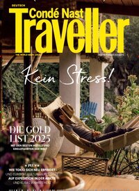 Titelbild der Ausgabe 1/2025 von Conde Nast Traveller. Diese Zeitschrift und viele weitere Reisemagazine, Freizeitmagazine und Wissensmagazine als Abo oder epaper bei United Kiosk online kaufen.