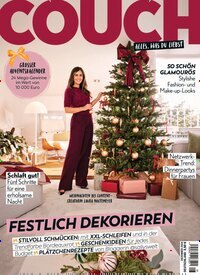 Titelbild der Ausgabe 8/2024 von Couch. Diese Zeitschrift und viele weitere Frauenzeitschriften als Abo oder epaper bei United Kiosk online kaufen.