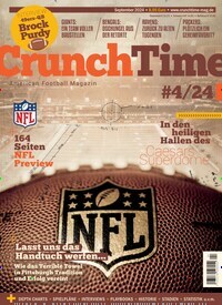 Titelbild der Ausgabe 4/2024 von CrunchTime. Diese Zeitschrift und viele weitere Sportmagazine als Abo oder epaper bei United Kiosk online kaufen.