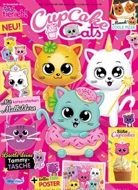 Titelbild der Ausgabe 1/2024 von CupCakeCats. Diese Zeitschrift und viele weitere Jugendzeitschriften und Kinderzeitschriften als Abo oder epaper bei United Kiosk online kaufen.