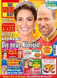 Titelbild der Ausgabe 4/2025 von Das goldene Blatt. Diese Zeitschrift und viele weitere Frauenzeitschriften als Abo oder epaper bei United Kiosk online kaufen.