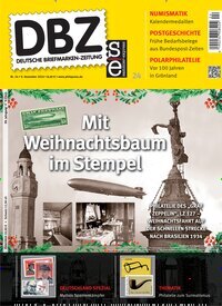 Titelbild der Ausgabe 24/2024 von DBZ Deutsche Briefmarken-Zeitung. Diese Zeitschrift und viele weitere Reisemagazine, Freizeitmagazine und Wissensmagazine als Abo oder epaper bei United Kiosk online kaufen.