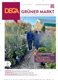 Titelbild der Ausgabe 11/2024 von Dega Grüner Markt. Diese Zeitschrift und viele weitere Naturzeitschriften, Landwirtschaftszeitungen und Umweltmagazine als Abo oder epaper bei United Kiosk online kaufen.