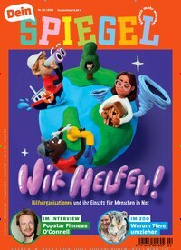 Titelbild der Ausgabe 2/2025 von Dein Spiegel. Diese Zeitschrift und viele weitere Jugendzeitschriften und Kinderzeitschriften als Abo oder epaper bei United Kiosk online kaufen.