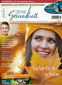 Titelbild der Ausgabe 5/2024 von Deine Gesundheit. Diese Zeitschrift und viele weitere Elternzeitschriften und Tierzeitschriften als Abo oder epaper bei United Kiosk online kaufen.