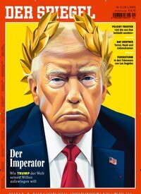 Titelbild der Ausgabe 4/2025 von Der Spiegel. Diese Zeitschrift und viele weitere Wirtschaftsmagazine und Politikmagazine als Abo oder epaper bei United Kiosk online kaufen.