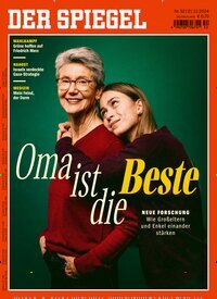 Titelbild der Ausgabe 52/2024 von Der Spiegel. Diese Zeitschrift und viele weitere Wirtschaftsmagazine und Politikmagazine als Abo oder epaper bei United Kiosk online kaufen.