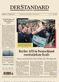 Titelbild der Ausgabe 37/2025 von Der Standard Kompakt. Diese Zeitschrift und viele weitere Zeitungsabos als Abo oder epaper bei United Kiosk online kaufen.