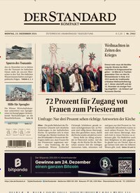 Titelbild der Ausgabe 962/2024 von Der Standard Kompakt. Diese Zeitschrift und viele weitere Zeitungsabos als Abo oder epaper bei United Kiosk online kaufen.