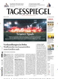 Titelbild der Ausgabe 14/2025 von Der Tagesspiegel. Diese Zeitschrift und viele weitere Zeitungsabos als Abo oder epaper bei United Kiosk online kaufen.