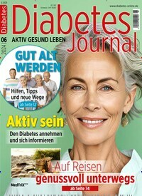 Titelbild der Ausgabe 6/2024 von Diabetes-Journal. Diese Zeitschrift und viele weitere Elternzeitschriften und Tierzeitschriften als Abo oder epaper bei United Kiosk online kaufen.