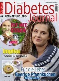 Titelbild der Ausgabe 9/2024 von Diabetes-Journal. Diese Zeitschrift und viele weitere Elternzeitschriften und Tierzeitschriften als Abo oder epaper bei United Kiosk online kaufen.