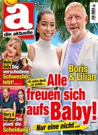 Titelbild der Ausgabe 5/2025 von die aktuelle. Diese Zeitschrift und viele weitere Frauenzeitschriften als Abo oder epaper bei United Kiosk online kaufen.