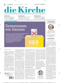 Titelbild der Ausgabe 3/2025 von Die Kirche. Diese Zeitschrift und viele weitere Kunstmagazine und Kulturmagazine als Abo oder epaper bei United Kiosk online kaufen.