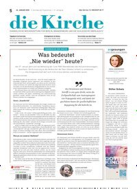 Titelbild der Ausgabe 5/2025 von Die Kirche. Diese Zeitschrift und viele weitere Kunstmagazine und Kulturmagazine als Abo oder epaper bei United Kiosk online kaufen.