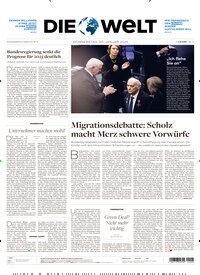 Titelbild der Ausgabe 21/2025 von Die Welt Gesamtausgabe. Diese Zeitschrift und viele weitere Zeitungsabos als Abo oder epaper bei United Kiosk online kaufen.