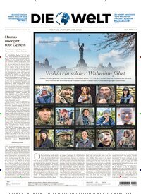 Titelbild der Ausgabe 37/2025 von Die Welt Gesamtausgabe. Diese Zeitschrift und viele weitere Zeitungsabos als Abo oder epaper bei United Kiosk online kaufen.