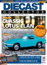 Titelbild der Ausgabe 12/2024 von Diecast Collector. Diese Zeitschrift und viele weitere Computerzeitschriften, Tabletmagazine und Smartphonemagazine als Abo oder epaper bei United Kiosk online kaufen.