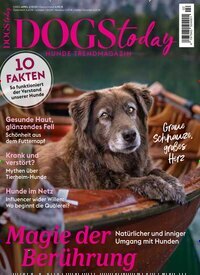 Titelbild der Ausgabe 2/2025 von DOGS Today. Diese Zeitschrift und viele weitere Elternzeitschriften und Tierzeitschriften als Abo oder epaper bei United Kiosk online kaufen.