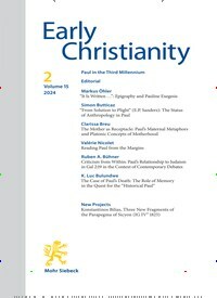 Titelbild der Ausgabe 2/2024 von Early Christianity (EC). Diese Zeitschrift und viele weitere Kunstmagazine und Kulturmagazine als Abo oder epaper bei United Kiosk online kaufen.