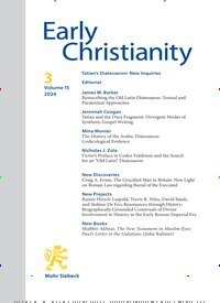 Titelbild der Ausgabe 3/2024 von Early Christianity (EC). Diese Zeitschrift und viele weitere Kunstmagazine und Kulturmagazine als Abo oder epaper bei United Kiosk online kaufen.