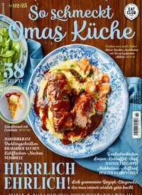 Titelbild der Ausgabe 2/2025 von Eat Club So schmeckt. Diese Zeitschrift und viele weitere Kochzeitschriften und Backzeitschriften als Abo oder epaper bei United Kiosk online kaufen.