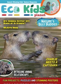 Titelbild der Ausgabe 2/2025 von Eco Kids Planet Magazine. Diese Zeitschrift und viele weitere Jugendzeitschriften und Kinderzeitschriften als Abo oder epaper bei United Kiosk online kaufen.