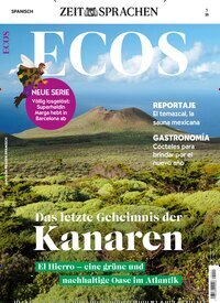 Titelbild der Ausgabe 1/2025 von Ecos. Diese Zeitschrift und viele weitere Reisemagazine, Freizeitmagazine und Wissensmagazine als Abo oder epaper bei United Kiosk online kaufen.