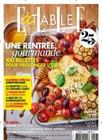 Titelbild der Ausgabe 156/2024 von Elle a table. Diese Zeitschrift und viele weitere Gartenzeitschriften und Wohnzeitschriften als Abo oder epaper bei United Kiosk online kaufen.