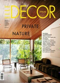 Titelbild der Ausgabe 6/2024 von Elle Decor Italien. Diese Zeitschrift und viele weitere Gartenzeitschriften und Wohnzeitschriften als Abo oder epaper bei United Kiosk online kaufen.