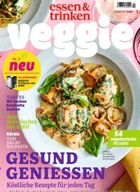 Titelbild der Ausgabe 2/2024 von essen & trinken Veggie. Diese Zeitschrift und viele weitere Kochzeitschriften und Backzeitschriften als Abo oder epaper bei United Kiosk online kaufen.