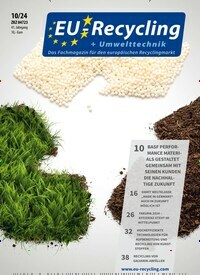 Titelbild der Ausgabe 10/2024 von EU-Recycling. Diese Zeitschrift und viele weitere Naturzeitschriften, Landwirtschaftszeitungen und Umweltmagazine als Abo oder epaper bei United Kiosk online kaufen.