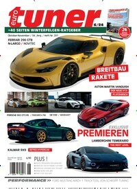 Titelbild der Ausgabe 6/2024 von Eurotuner Magazin. Diese Zeitschrift und viele weitere Automagazine und Motorradzeitschriften als Abo oder epaper bei United Kiosk online kaufen.