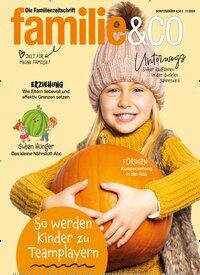 Titelbild der Ausgabe 11/2024 von familie & co. Diese Zeitschrift und viele weitere Elternzeitschriften und Tierzeitschriften als Abo oder epaper bei United Kiosk online kaufen.