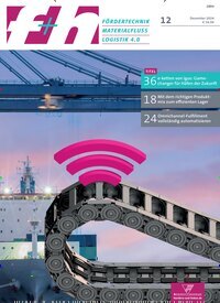 Titelbild der Ausgabe 12/2024 von f+h fördern und heben. Diese Zeitschrift und viele weitere Logistikmagazine und Medienmagazine als Abo oder epaper bei United Kiosk online kaufen.