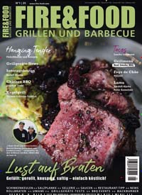 Titelbild der Ausgabe 1/2025 von FIRE&FOOD. Diese Zeitschrift und viele weitere Kochzeitschriften und Backzeitschriften als Abo oder epaper bei United Kiosk online kaufen.