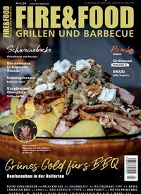 Titelbild der Ausgabe 4/2024 von FIRE&FOOD. Diese Zeitschrift und viele weitere Kochzeitschriften und Backzeitschriften als Abo oder epaper bei United Kiosk online kaufen.