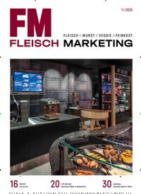 Titelbild der Ausgabe 1/2025 von Fleisch Marketing. Diese Zeitschrift und viele weitere Gastronomiezeitschriften, Fashionmagazine, Beautymagazine als Abo oder epaper bei United Kiosk online kaufen.